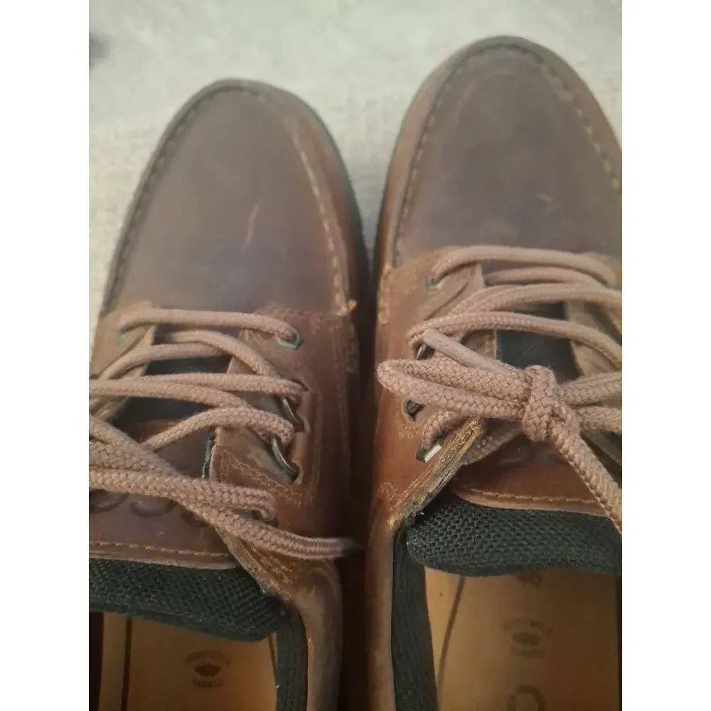Ecco Track 25 Low Gore-Tex GTX Brown Boot Shoes Men’s Size US 12- 12.5